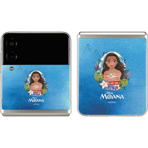 Disney Princess Moana Portrait Galaxy Z Flip3 5G Skin